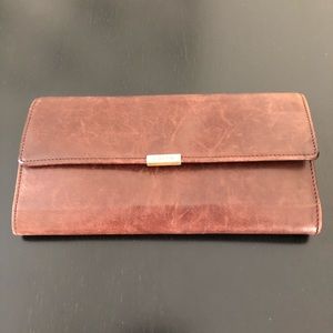 Brown Leather Coach Wallet